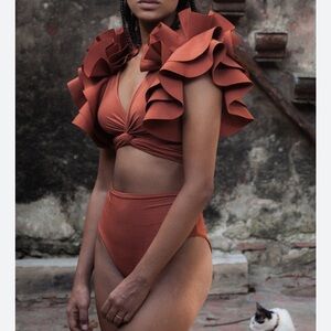 Maygel Coronel Kai Two Piece Suit OS